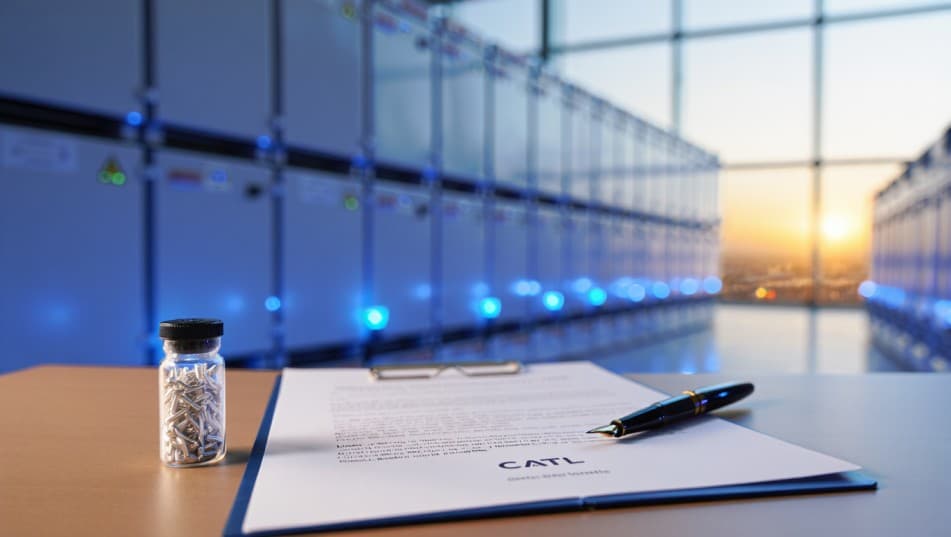 CATL Signs Sodium Ion Deal Today