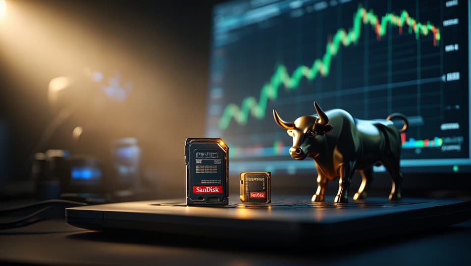 SanDisk Stock Can Nearly Triple After Fresh Peak On Nasdaq-100 Inclusion: Analyst Makes ‘Bull Case’