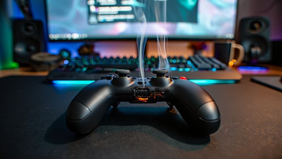 Steam Controller Fire Hazard