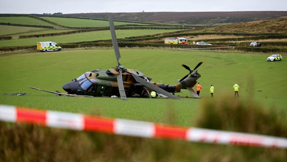 Royal Navy Helicopter Crash