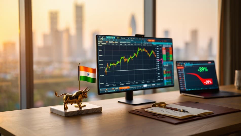 39% FII Selloff: Why BlackRock Bets Big on India