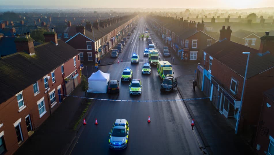 Car Crash Horror: 5 Pedestrians Hit