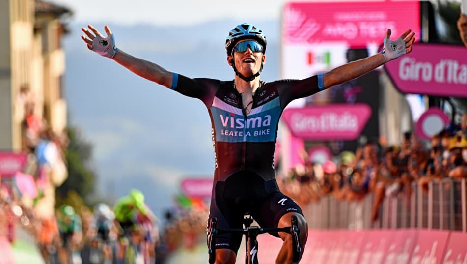 Sepp Kuss Wins Giro d'Italia Stage