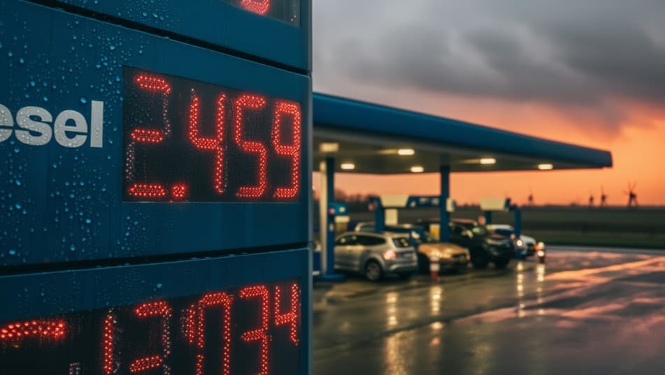 Diesel Prices Surge to Record Highs in the Netherlands Amidst Middle East Tensions