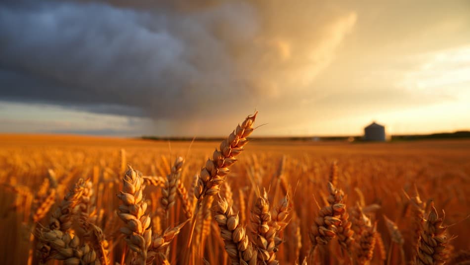 Wheat Prices Rise: US Crop Concerns, But Supply Caps Gains