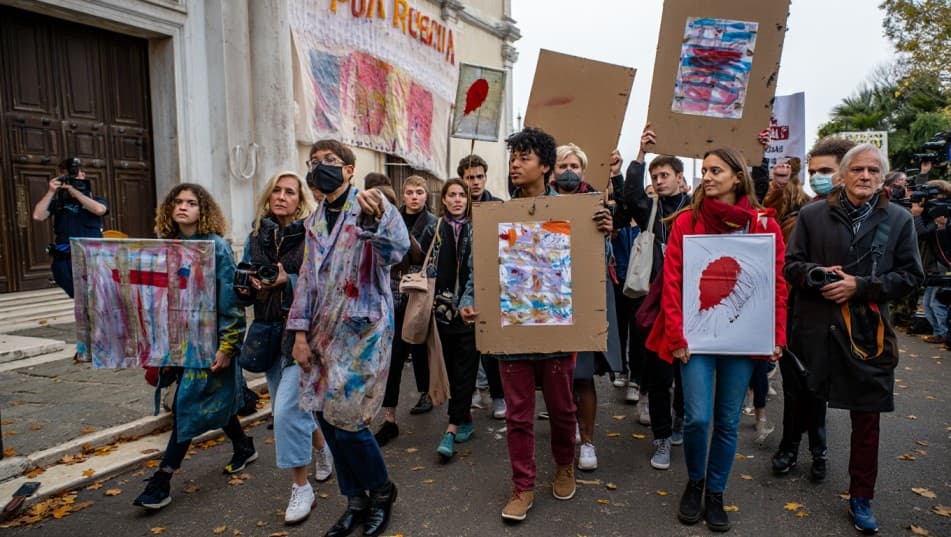 Venice Biennale Chaos: Artists Protest