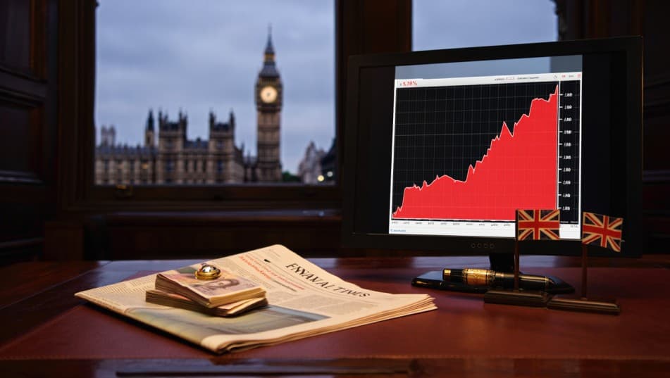 5.78%: UK Borrowing Costs Soar