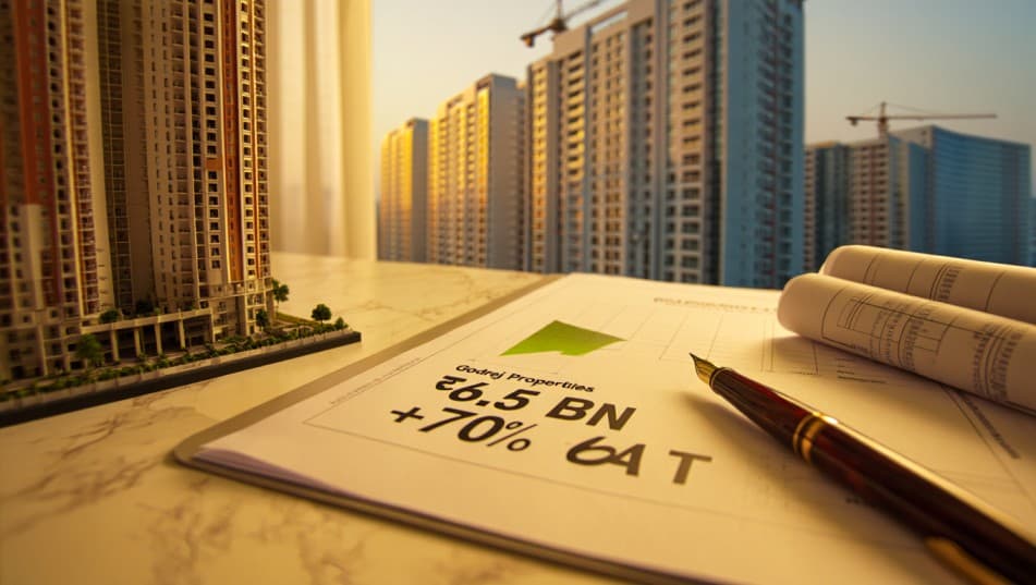 ₹6.5bn: Godrej Properties' Quarterly Profit Soars 70%